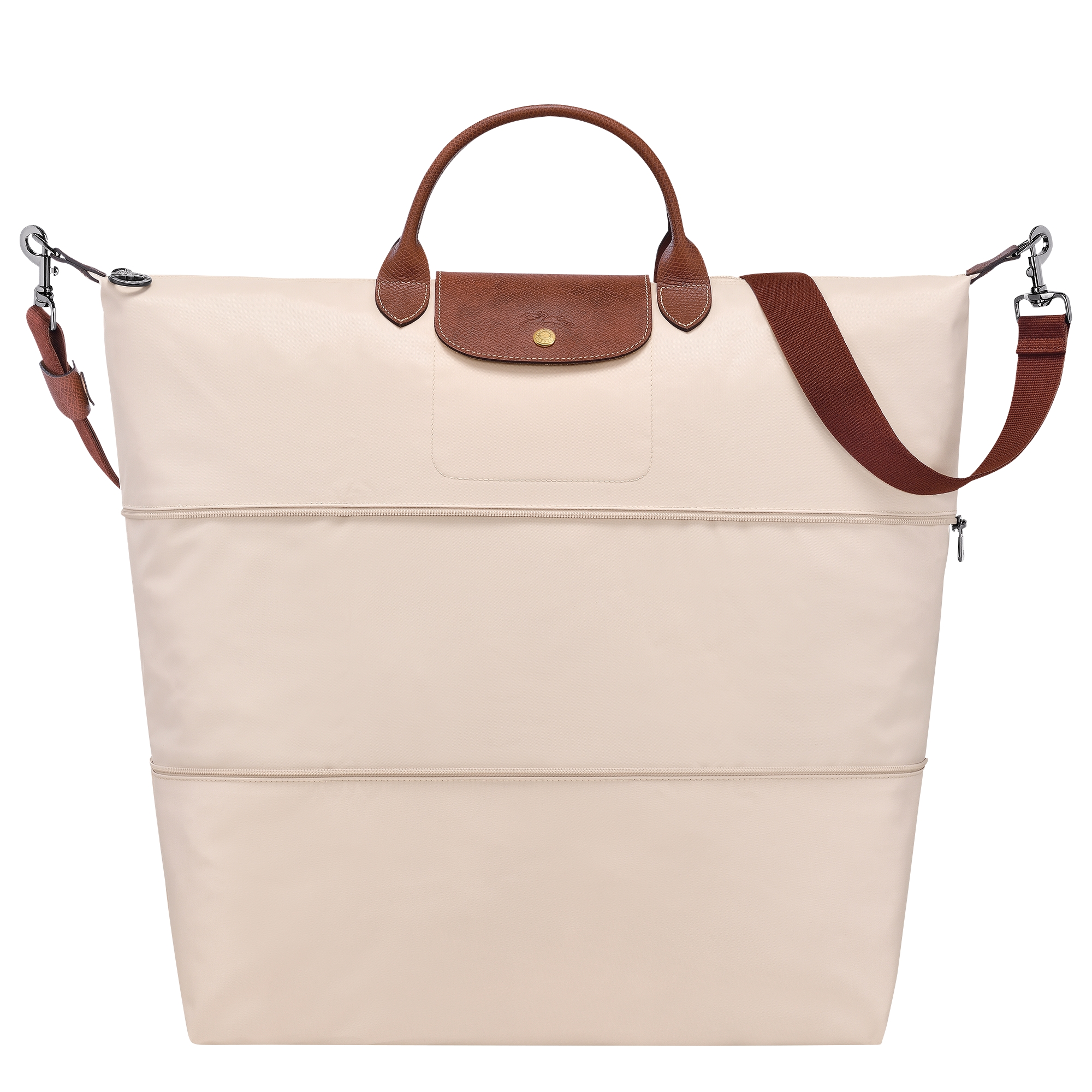 Longchamp Le Pliage Original Travel Bag Expandable - Beige Paper