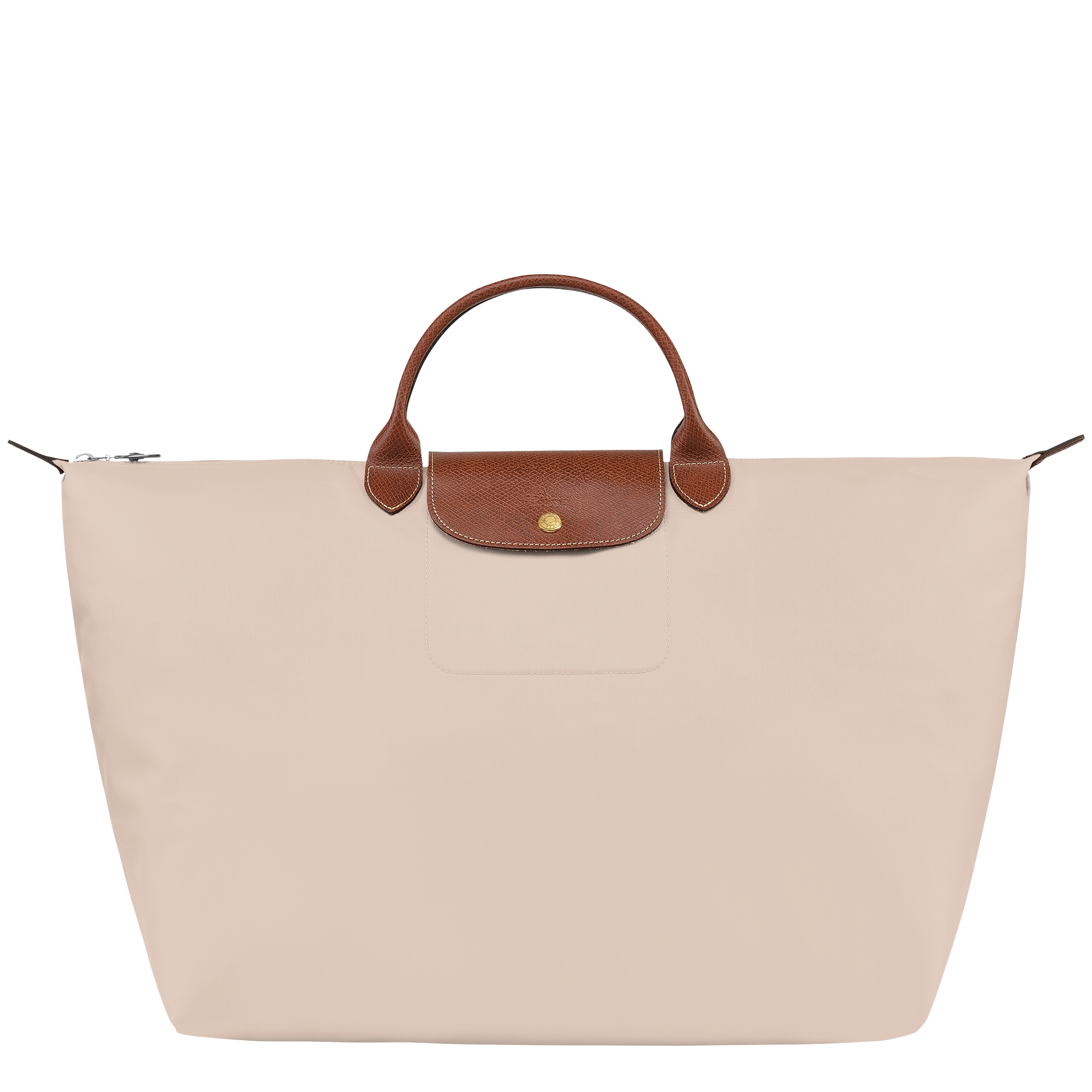 LONGCHAMP Le Pliage Original L Travel Bag - Beige Paper