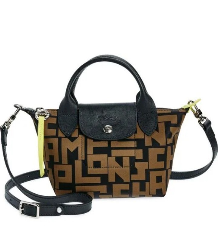 Longchamp lgp Neo xs Crossbody Black Khaki