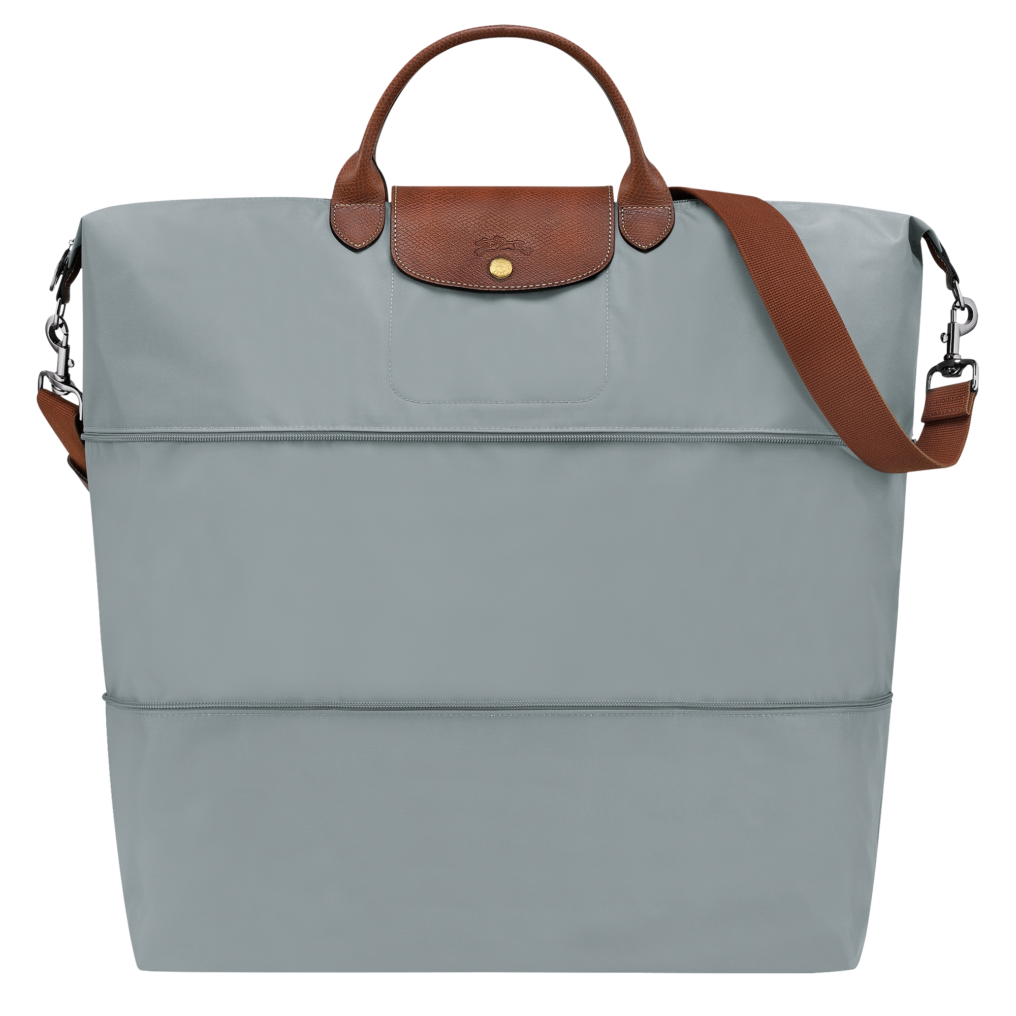 LONGCHAMP Le Pliage Original Travel Bag Expandable - Grey Steel