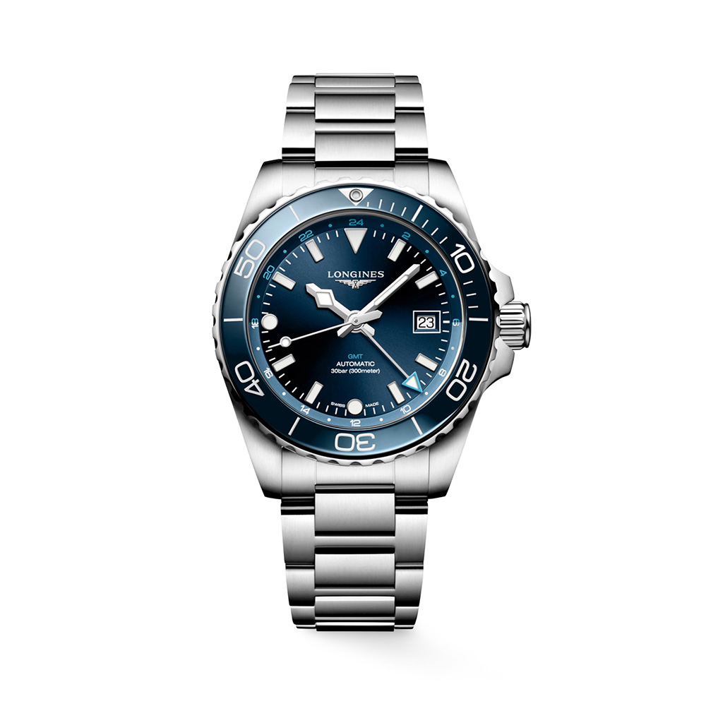 Longines Hydroconquest L3.890.4.96.9 - Jam Tangan Olahraga Pria