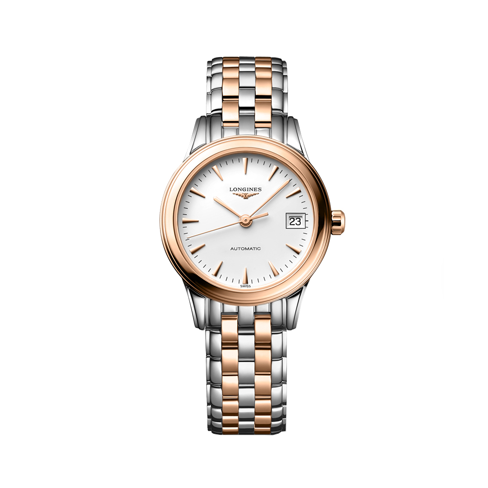 Longines Flagship 26 - L4.274.3.92.7 White Matt Dial Steel Strap