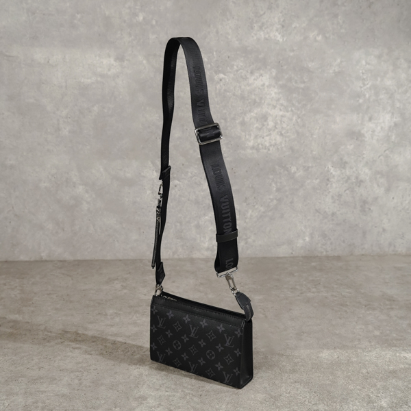 Louis Vuitton Tas LOUIS VUITTON LV GASTON WEARABLE WALLET ECLIPSE SHOULDER BAG 100% ORIGINAL