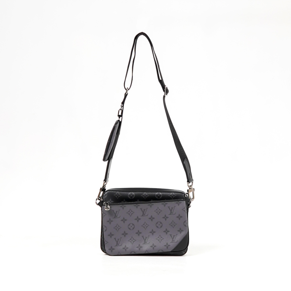 Louis Vuitton Tas LOUIS VUITTON LV TRIO MESENGGER MONOGRAM ECLIPSE REVERSE SHOULDER BAG 100% ORIGINA