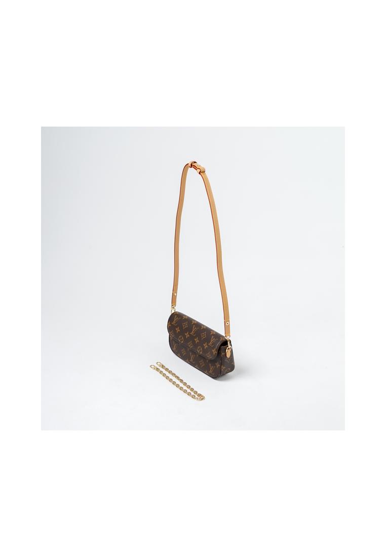 Louis Vuitton Tas LOUIS VUITTON LV IVY MONOGRAM WALLET ON CHAIN SHOULDER BAG 100% ORIGINAL