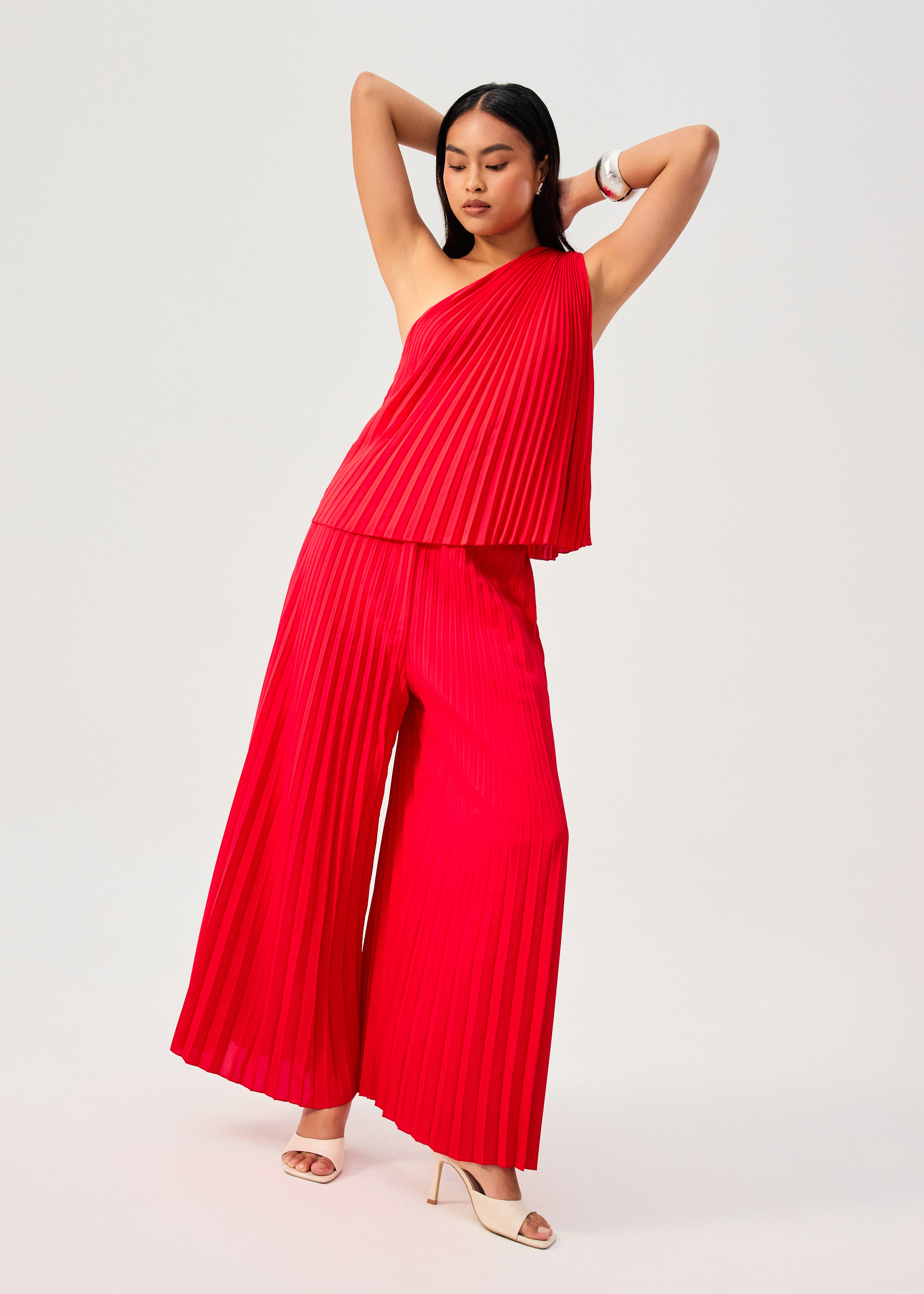 Love, Bonito Atasan Wanita - Wei Sunray Pleated Toga Top