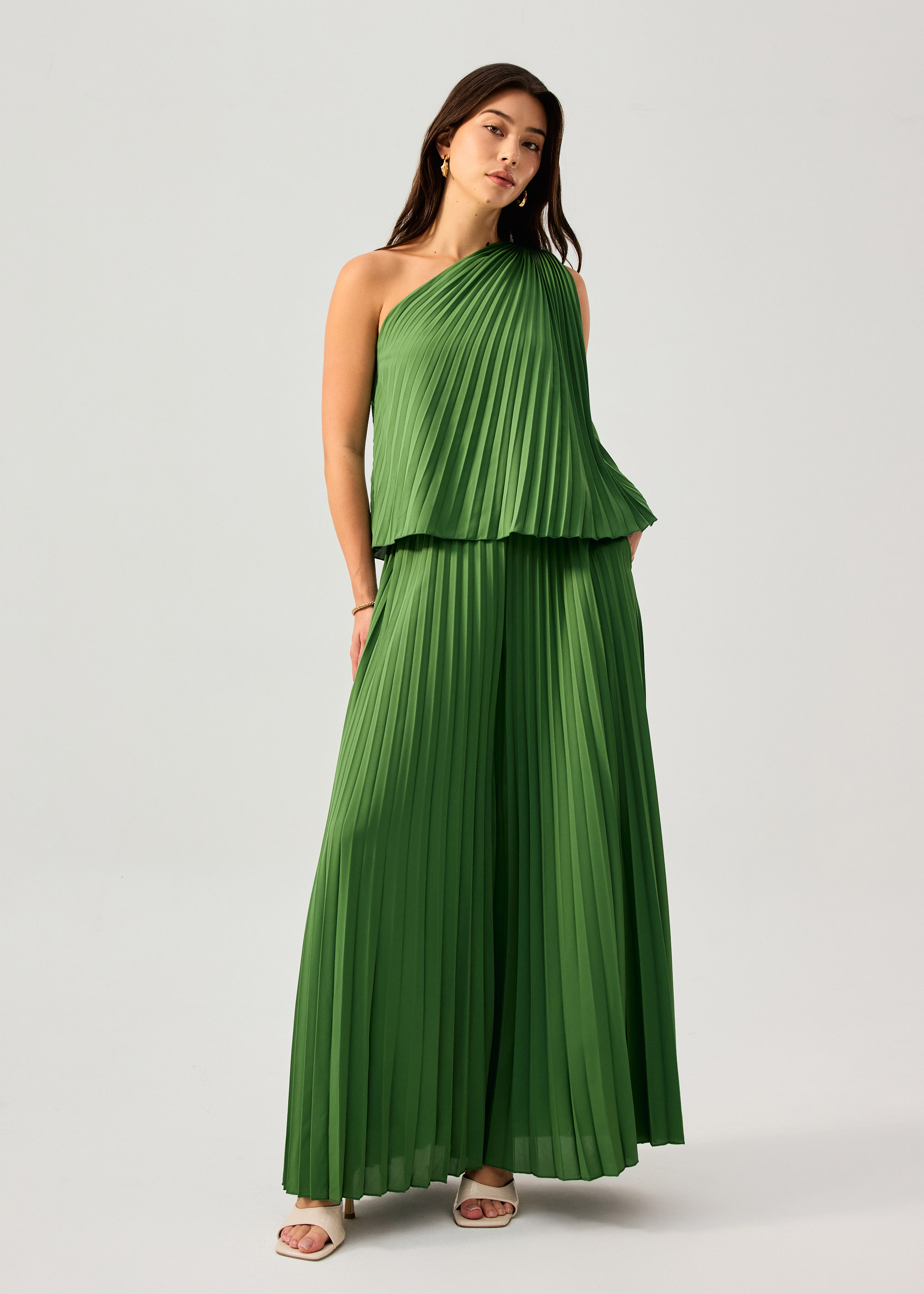Love, Bonito Atasan Wanita - Wei Sunray Pleated Toga Top