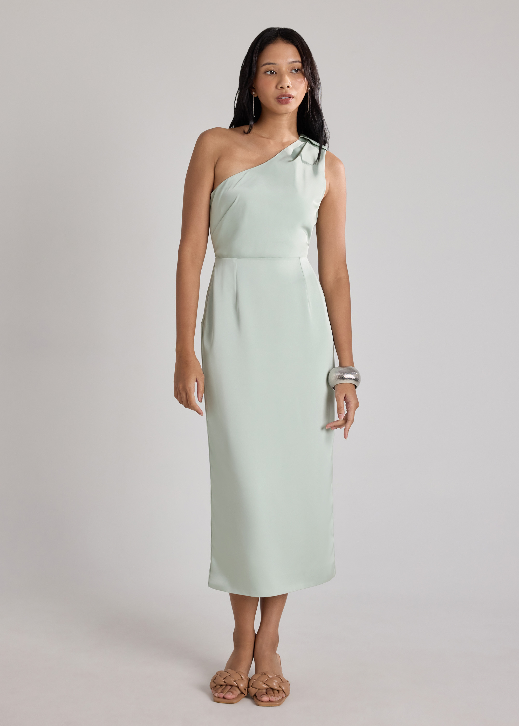 Love, Bonito Dress Wanita - Eyka Multi-way Satin Column Dress
