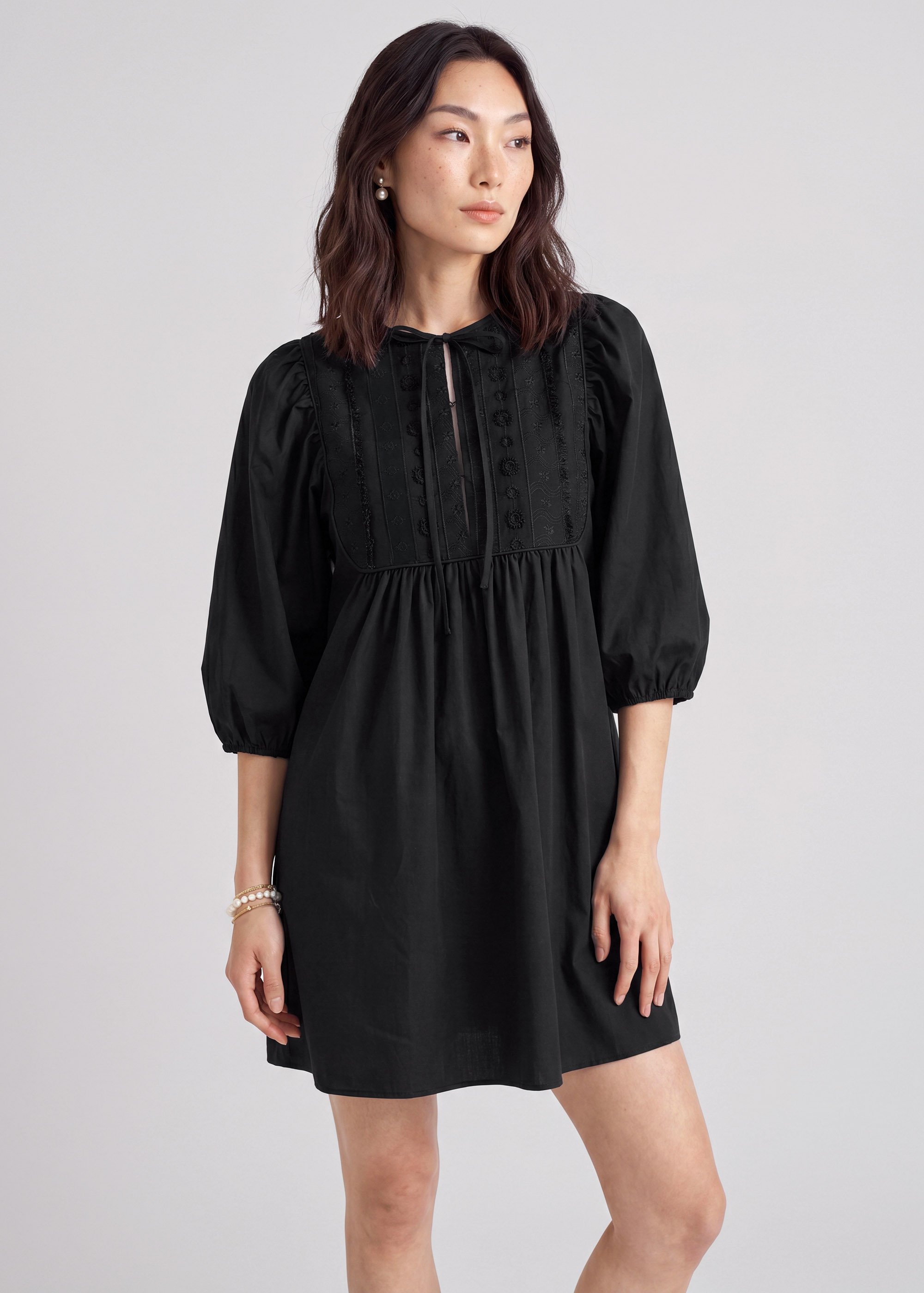 Love, Bonito Dress Wanita - Poplin Babydoll Dress