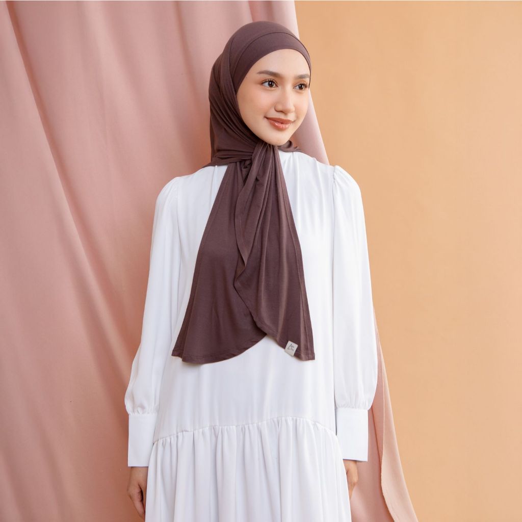 Lozy Hijab Lesti Instan Bandana Lozy x Lesti Kejora Mauve