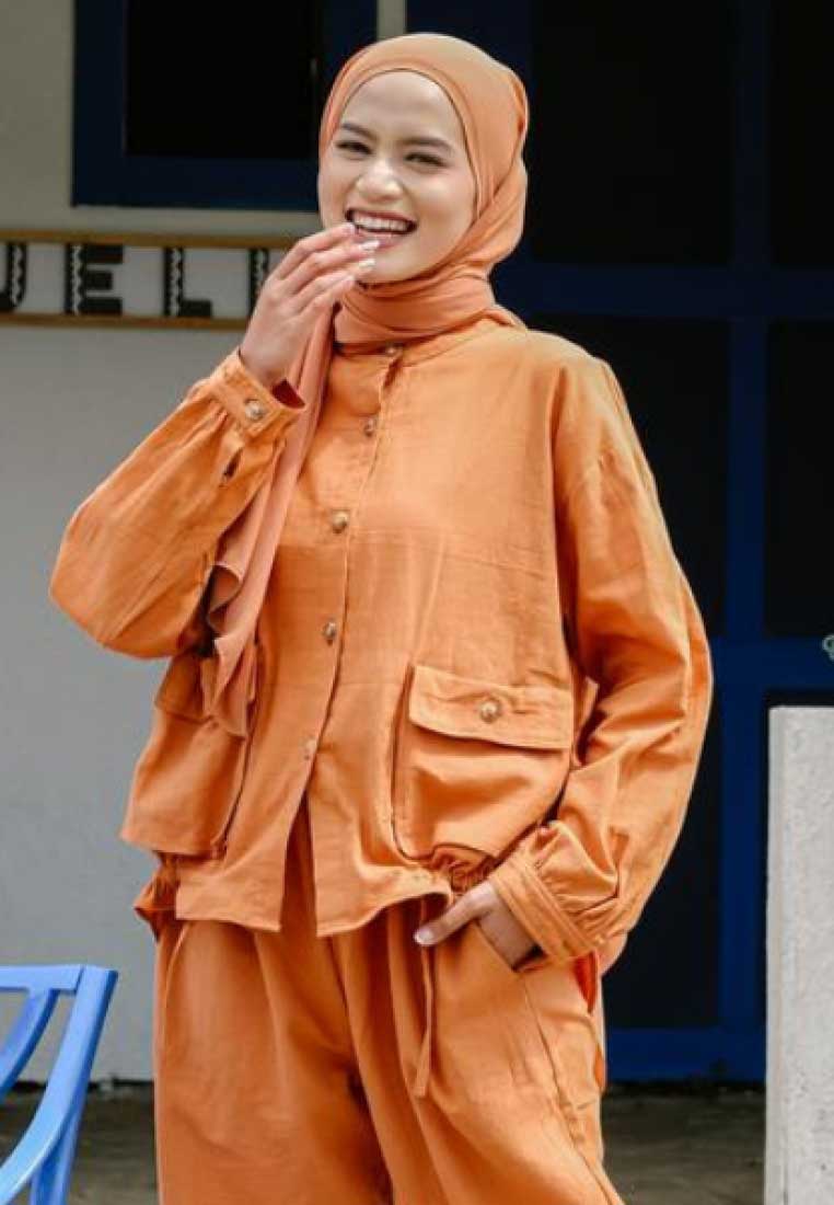 Lozy Hijab Rumi Set Terracota