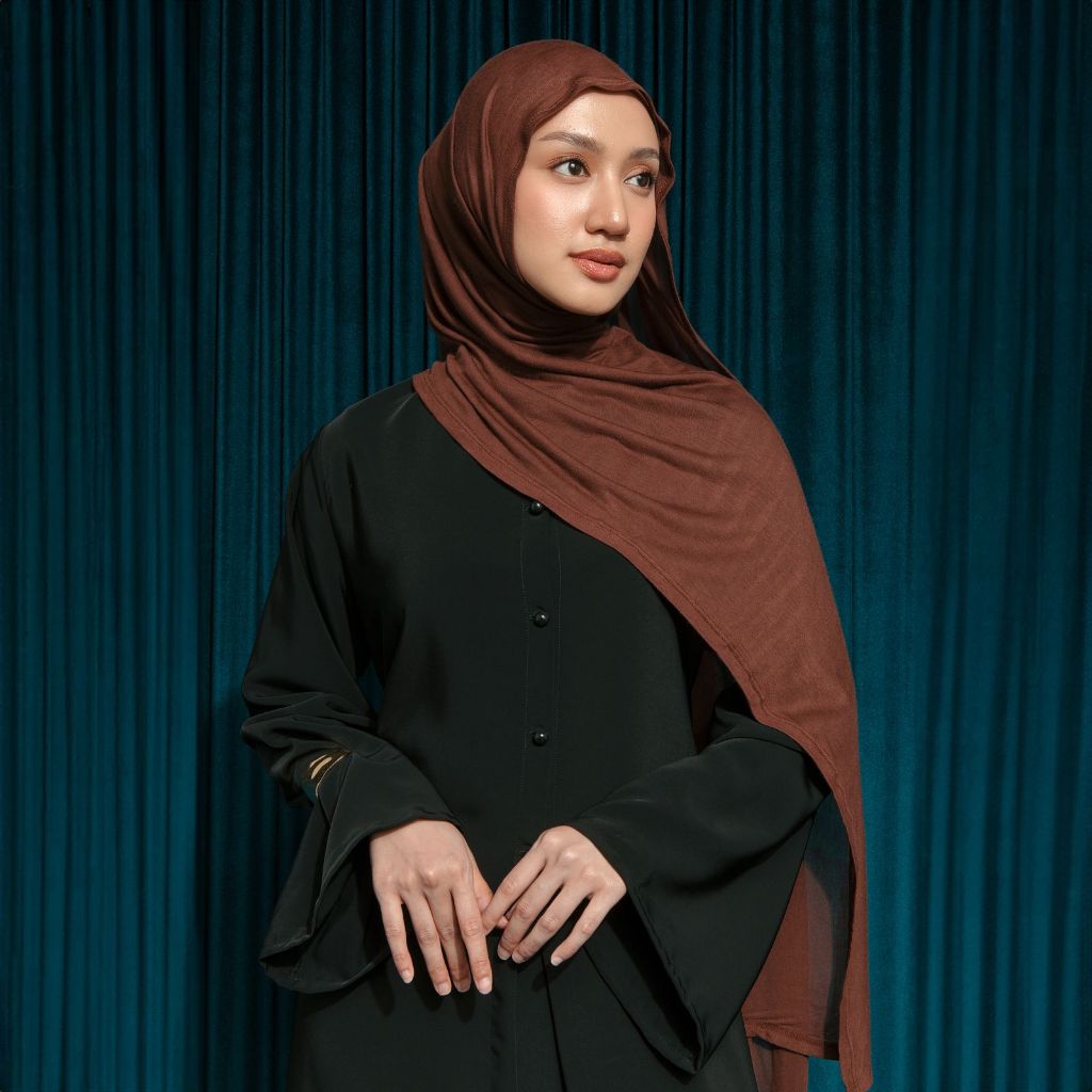 Lozy Hijab Arabian Shawl Lozy x Lesti Nutella New Material