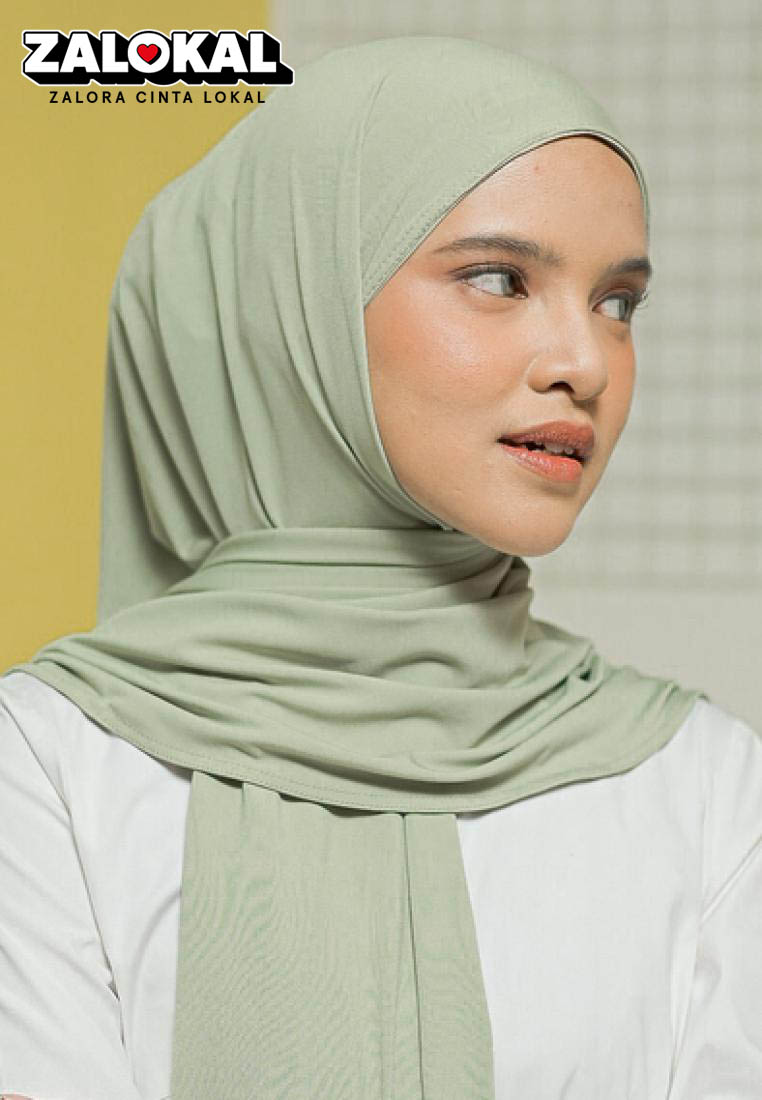 Lozy Hijab Rayna Instan Jersey (Hijab Instan Jersey) Avocado