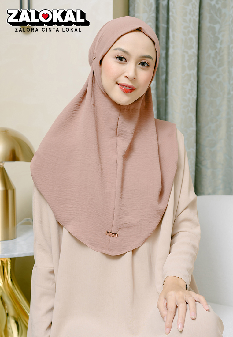 Lozy Hijab Salwa Instan Mocca