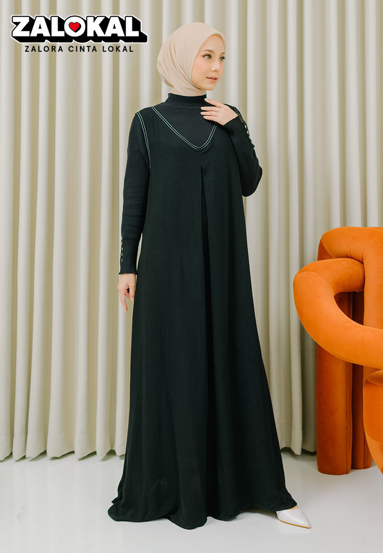Lozy Hijab - Hagia Overall Black