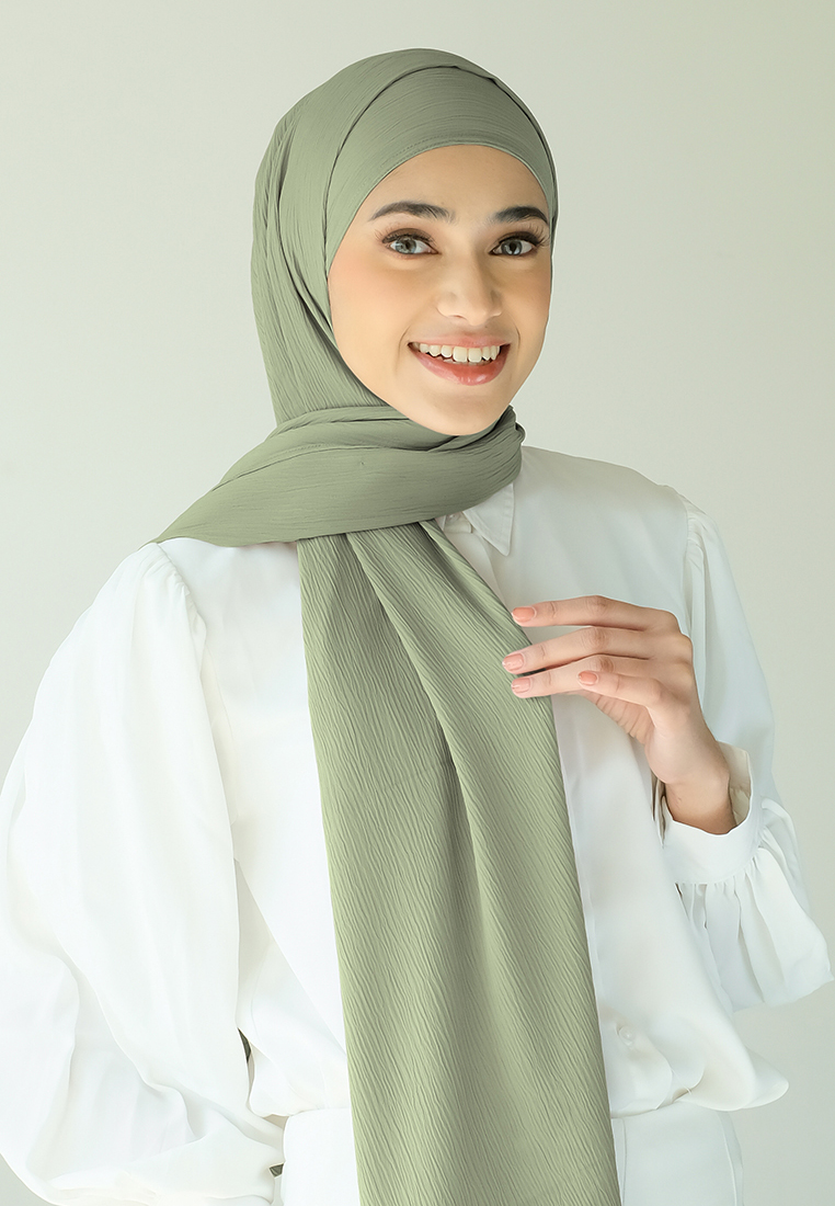 Lozy Hijab Sheera Shawl Avocado