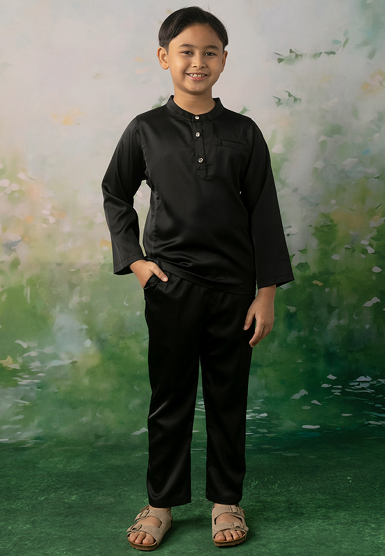 Lubna Kids Indra Baju Melayu Cekak Musang