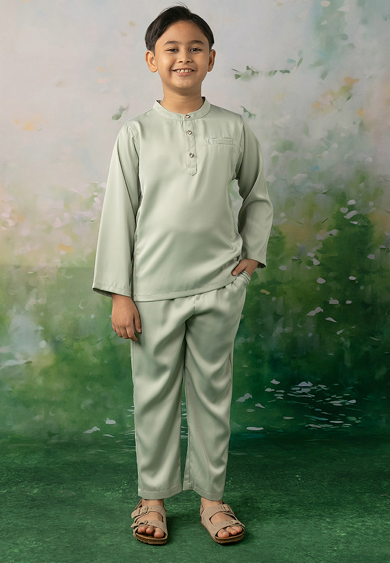 Lubna Kids Indra Baju Melayu Cekak Musang
