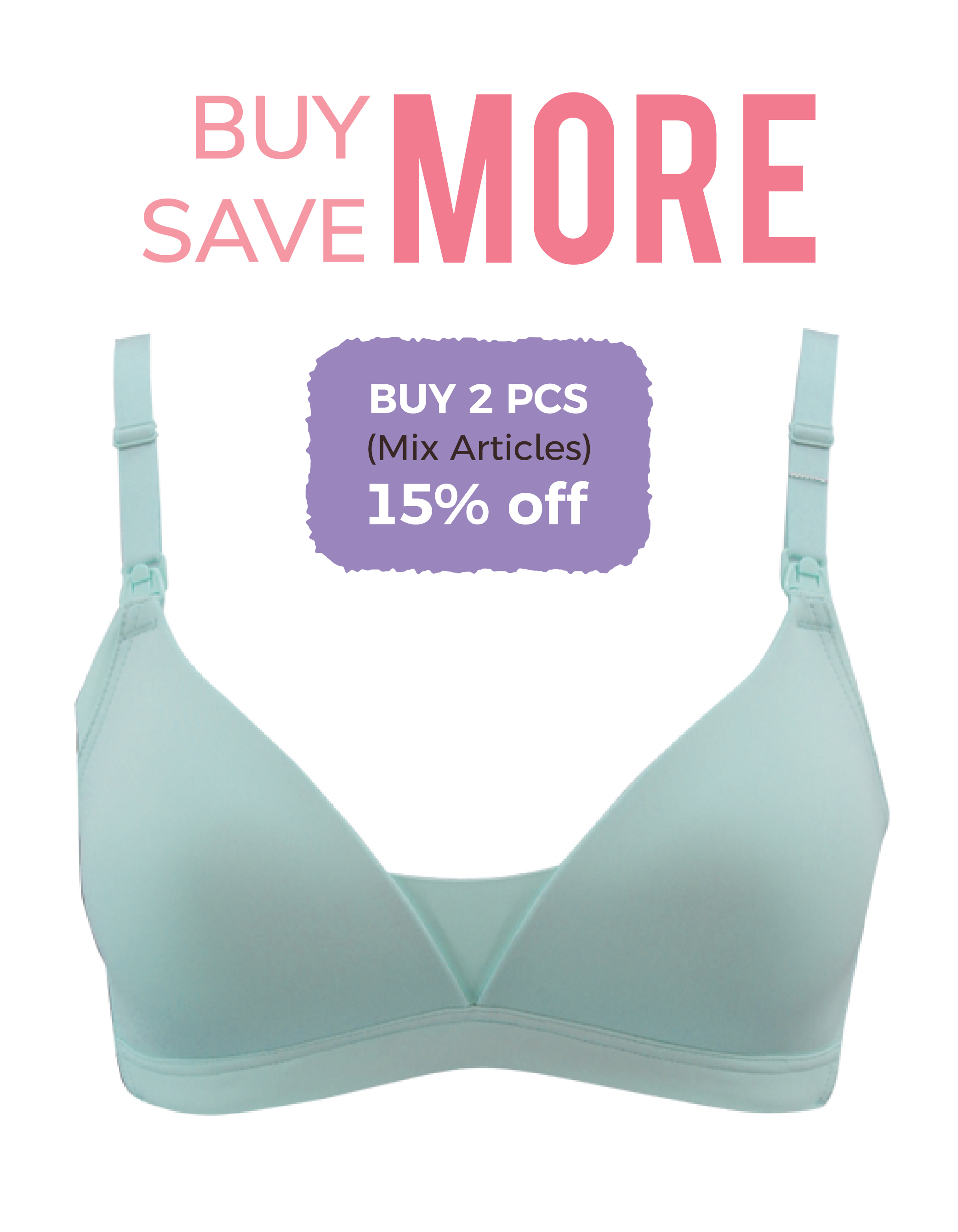 Luludi Empyrean Maternity Bra LB 5876 - 3/4 Cup - Non Wire