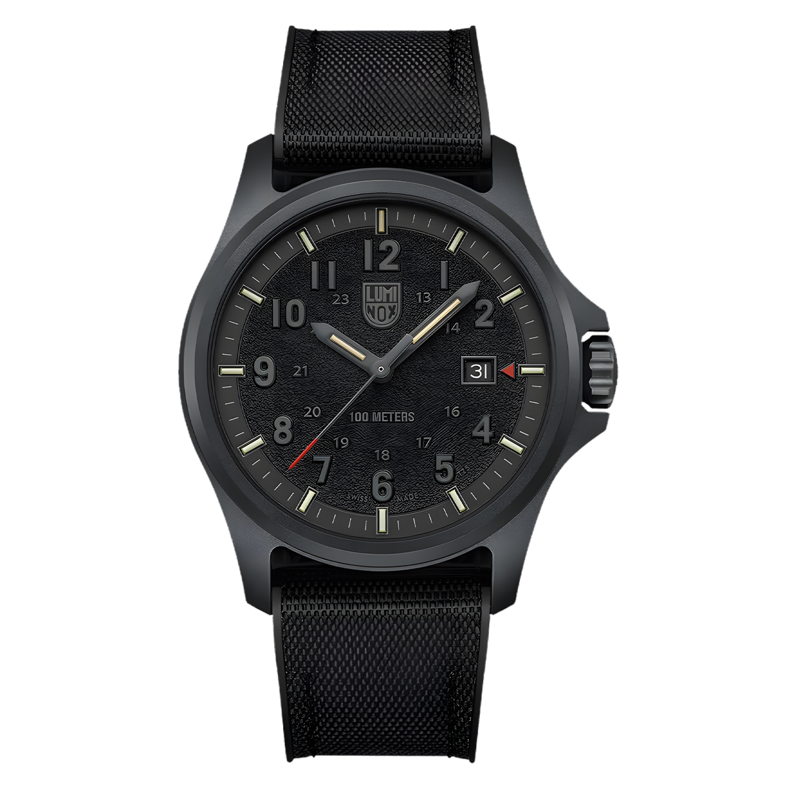Luminox Jam Tangan Pria - Luminox 1961, Atacama Field, Urban Adventure, 43 mm - Black Rubber Strap