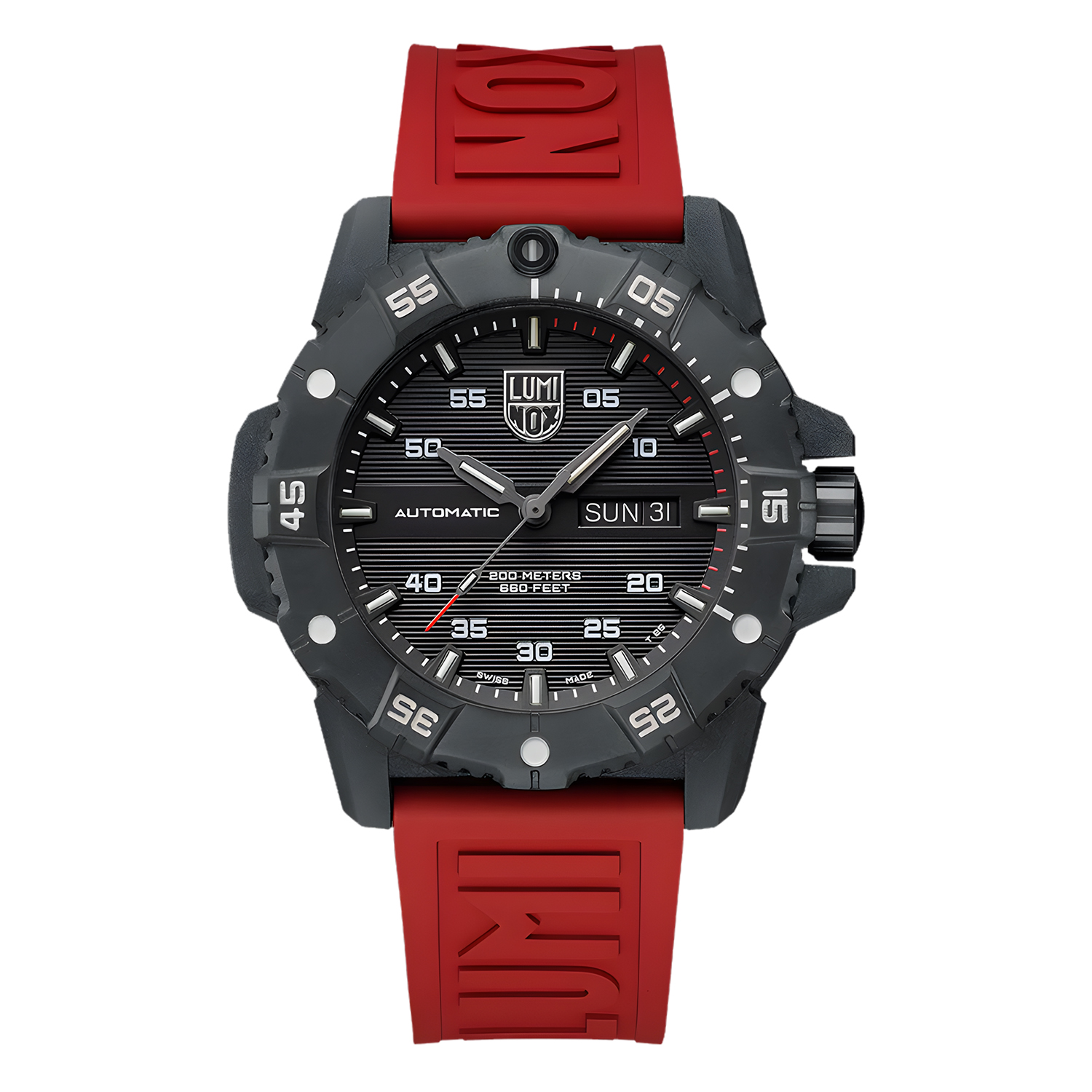 Luminox 3875 Master Carbon SEAL Automatic Jam Tangan Pria