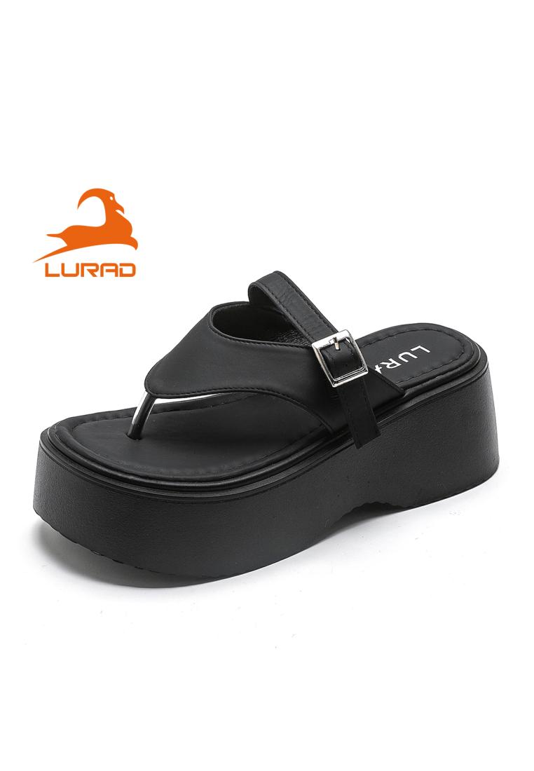 LURAD Sandal Jepit Wanita Sol Rubber Tebal Anti Gembos Sendal Cewek WL2662