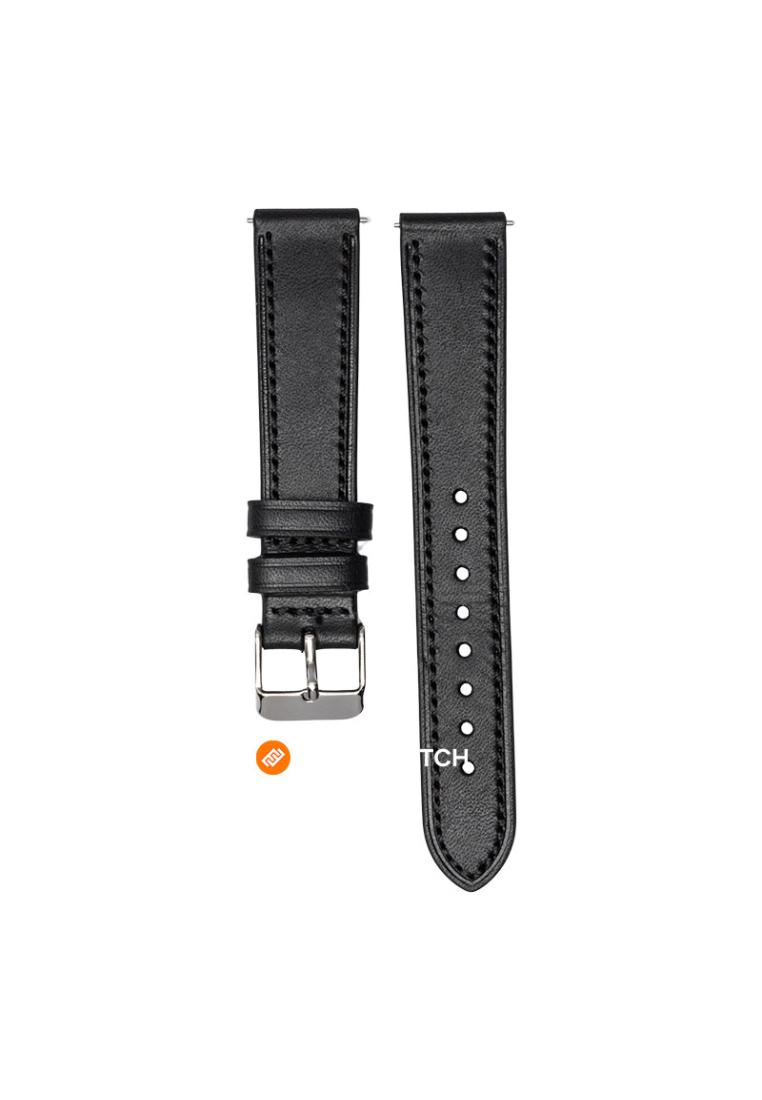 Machtwatch Tali / Tempo Classico Collection Segno Leather Strap 18mm - Nero (Black)