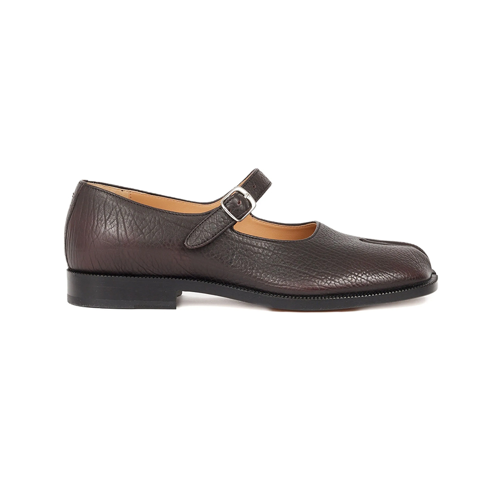 Maison Margiela [5.5UPER DEALS] Tabi Split-Toe Mary Janes Brown