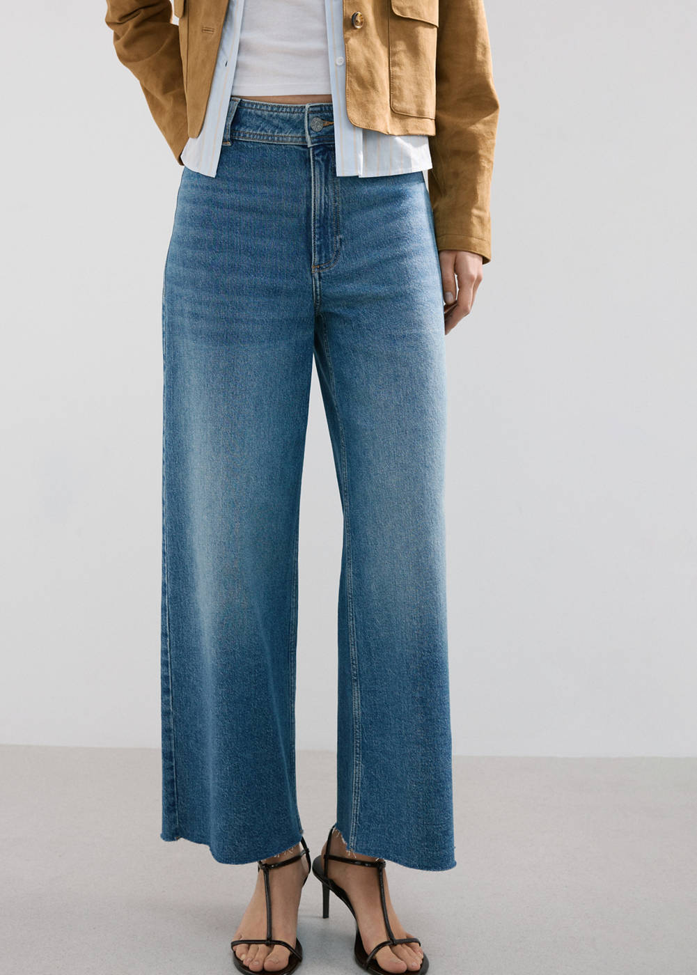 Mango Jeans high-rise kulot Catherin