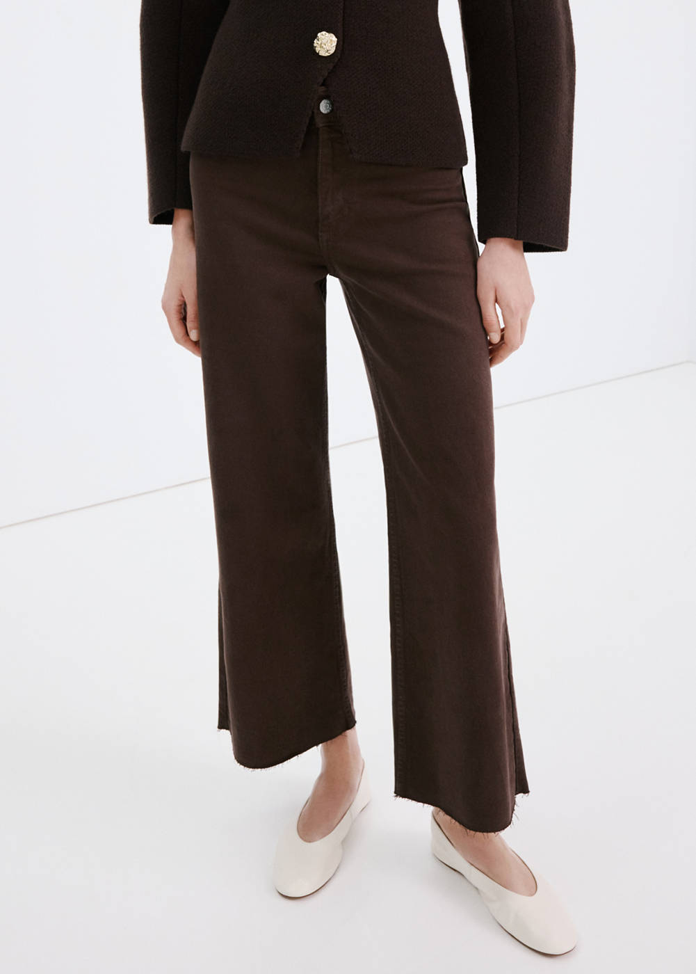 Mango Jeans high-rise kulot Catherin