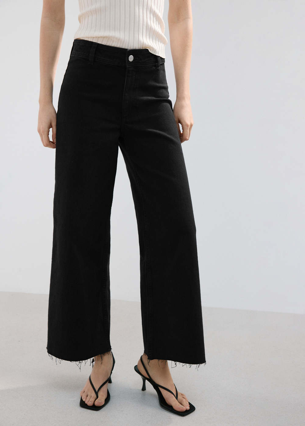 Mango Jeans high-rise kulot Catherin