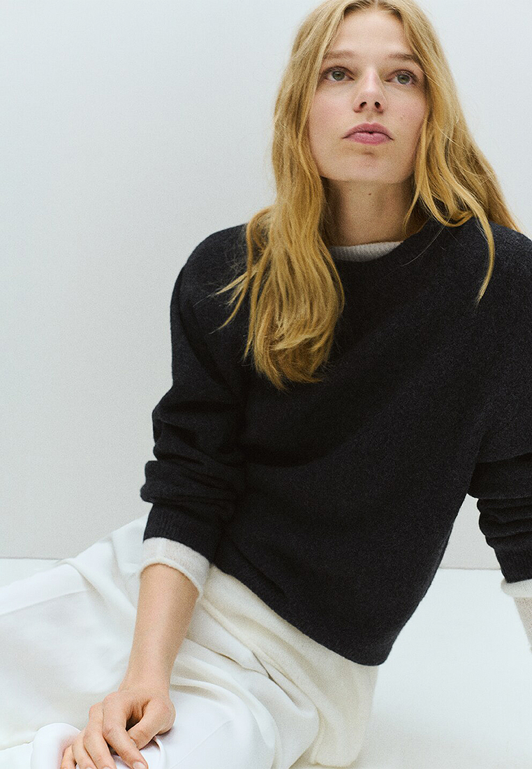 Mango Medium-Knit Sweater