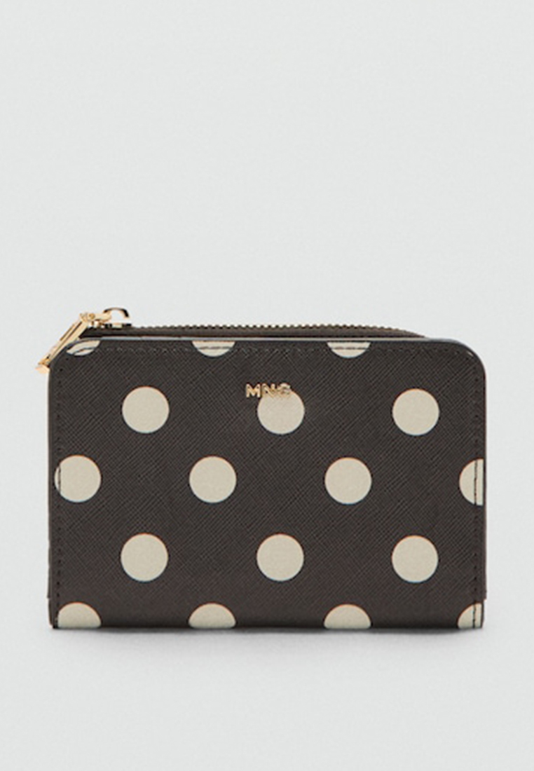 Mango Small Polka Dot Purse