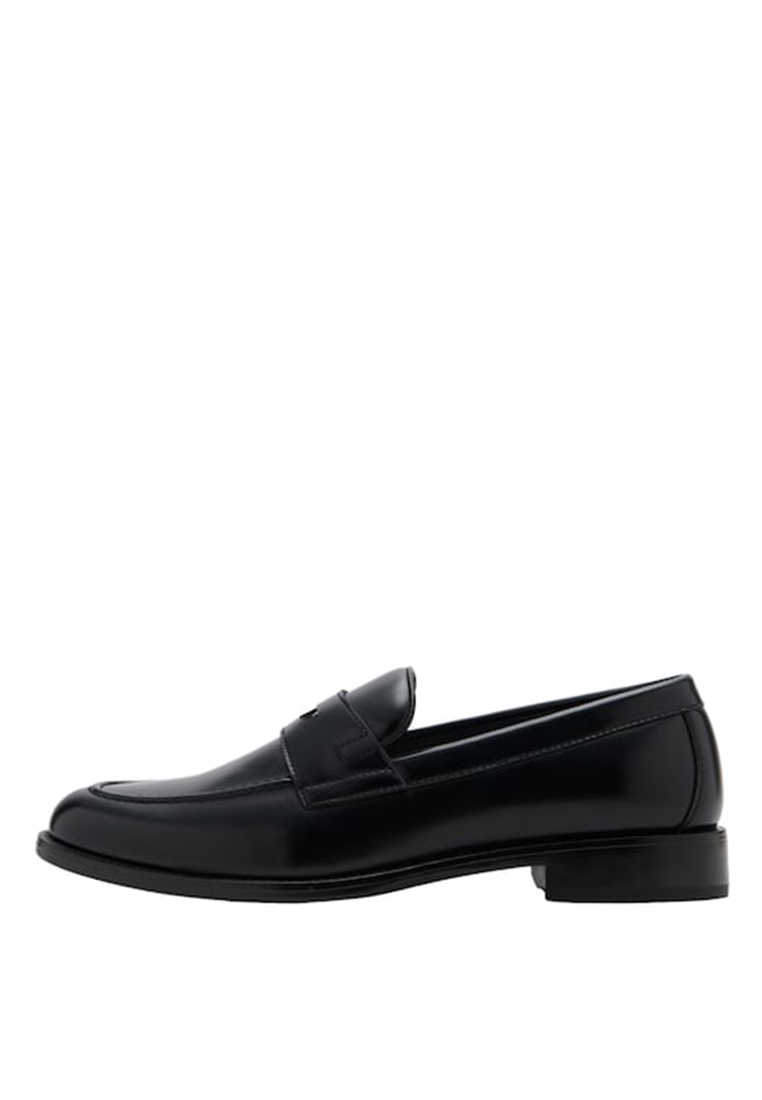 MANGO Man Nappa Leather-Effect Moccasins