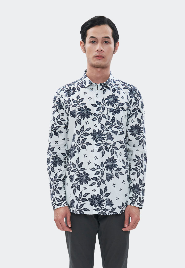 MANZONE Kemeja lengan Panjang pria MYRON