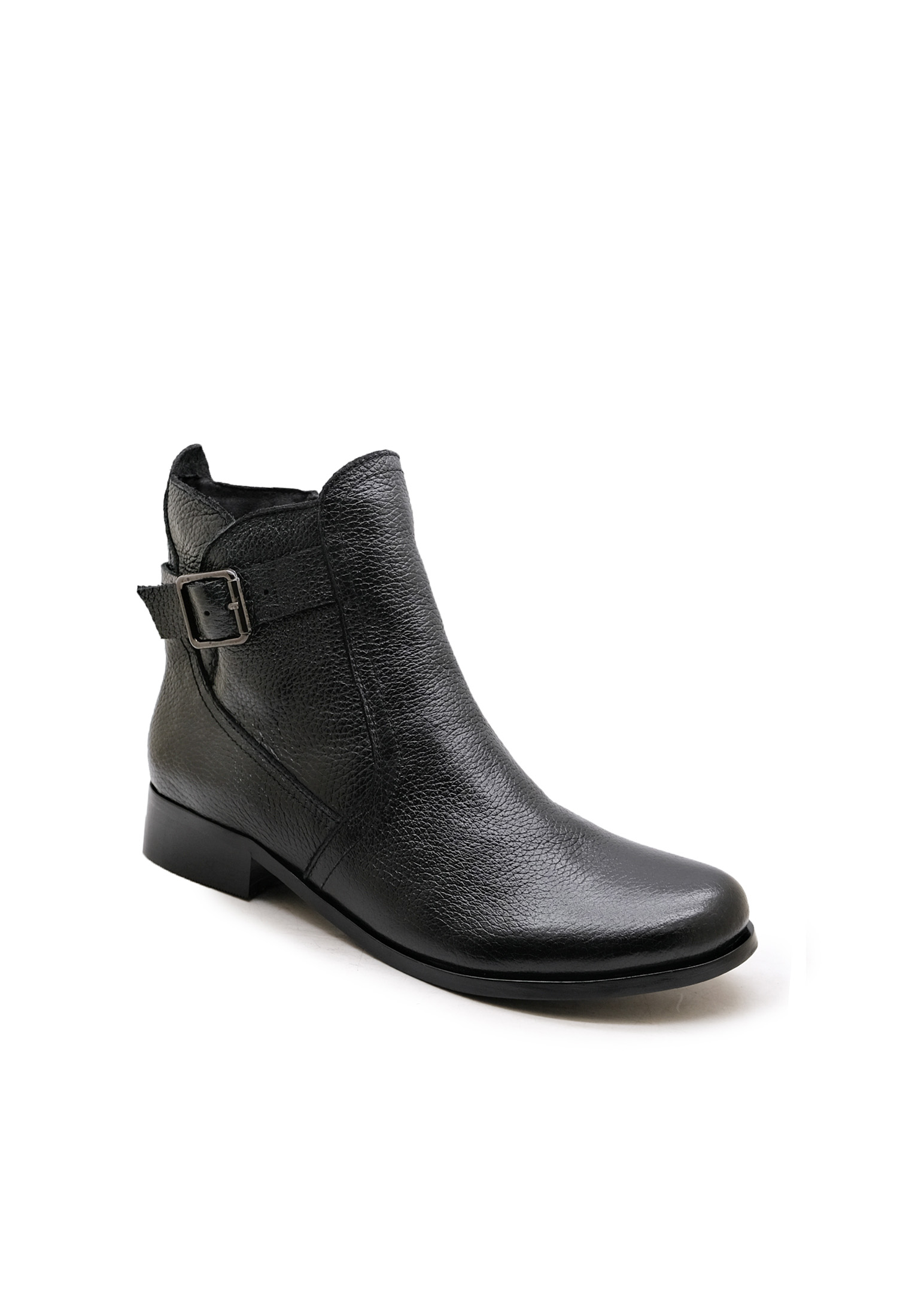 Marelli Desty  Sepatu zipper boots Wanita Cow leather