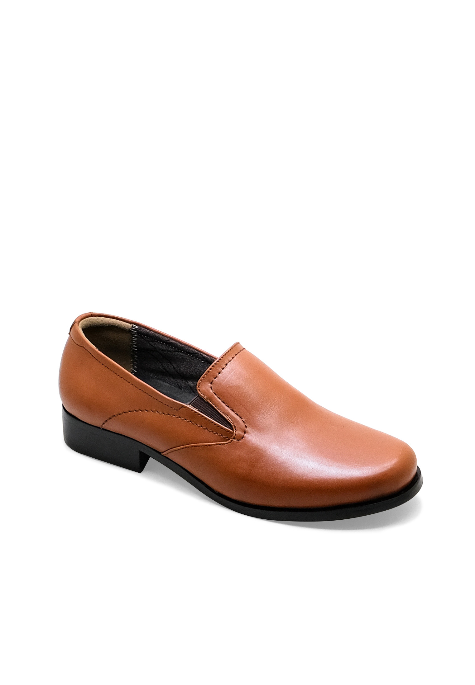 Marelli Flora Sepatu Wanita Kulit Asli Low Heels - Tan