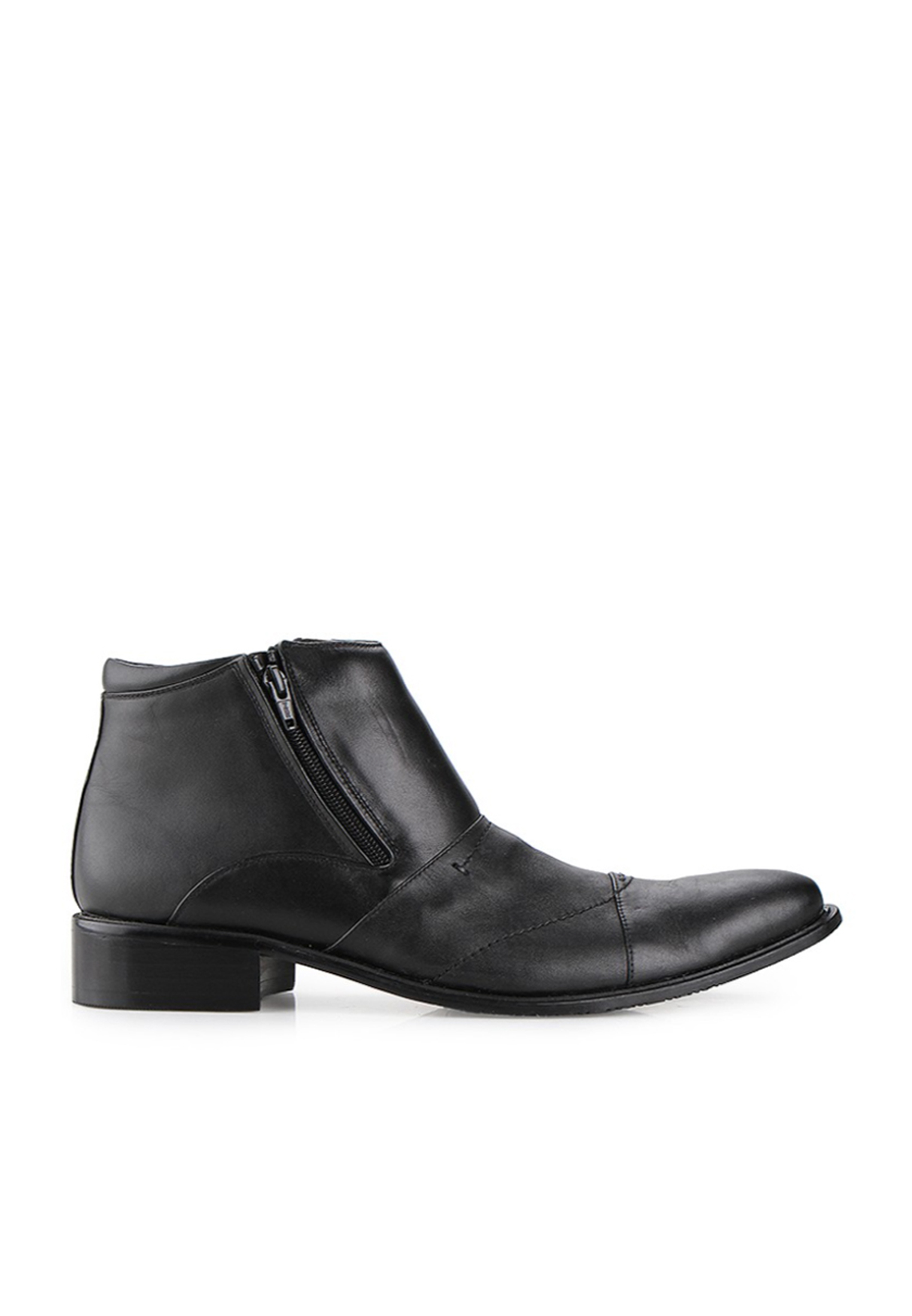 Marelli Samuel Sepatu Boots Formal Pria Kulit Asli