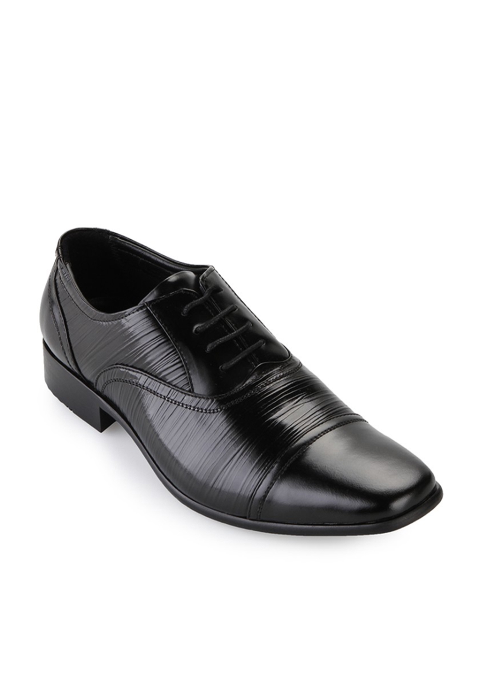 Marelli Solomon Sepatu Lace Up Pantofel model klassic Kantor Pria Kulit Asli