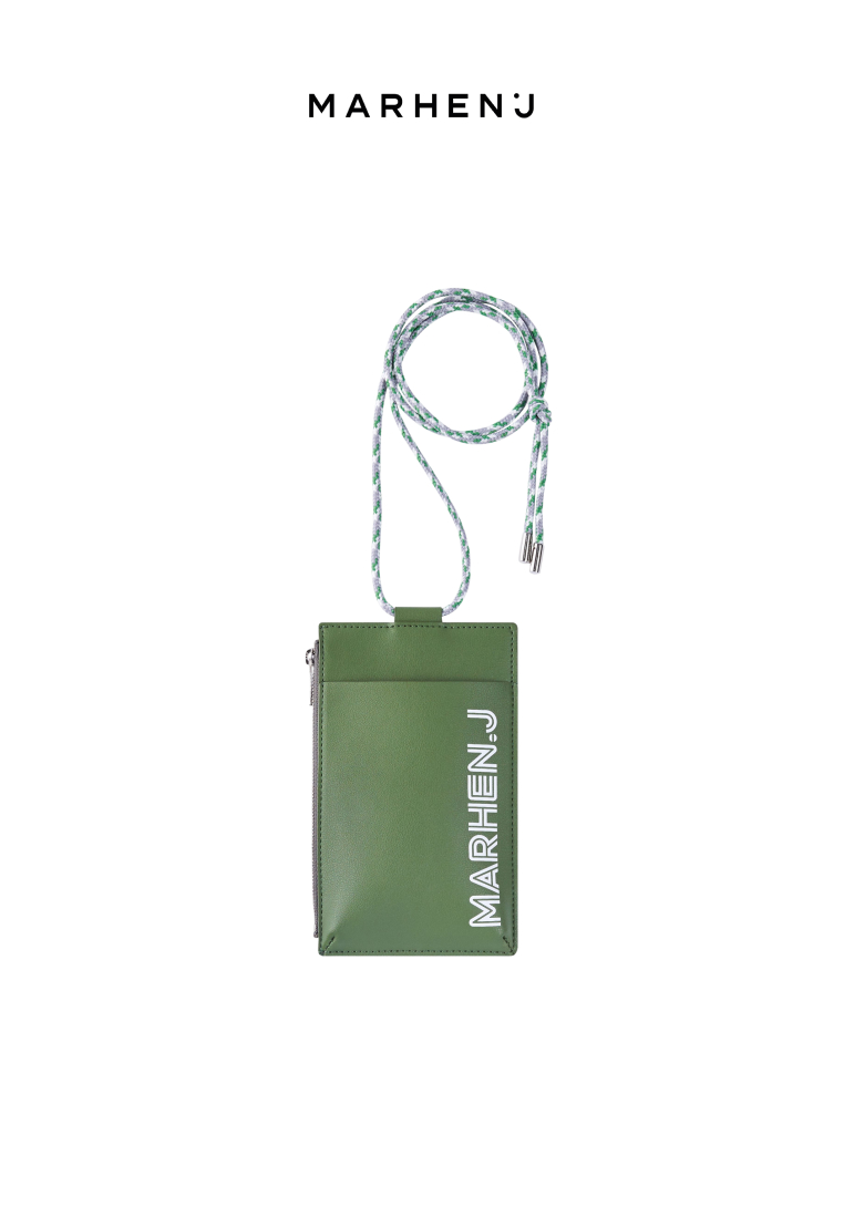 Marhen J LOLLY Vegan Leather Crossbody Bag Pine Green