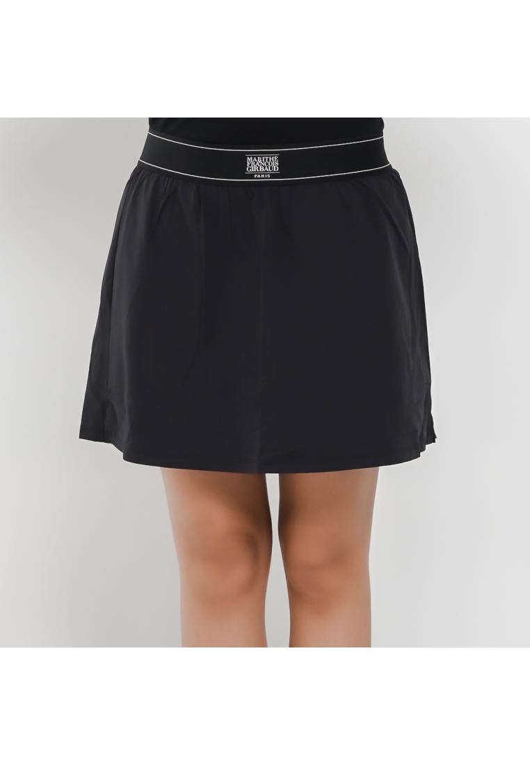 Marithe + Francois Girbaud Rok MARITHE FRANCOIS GIRBAUD SPORT FLARE BLACK SKIRT 100% ORIGINAL