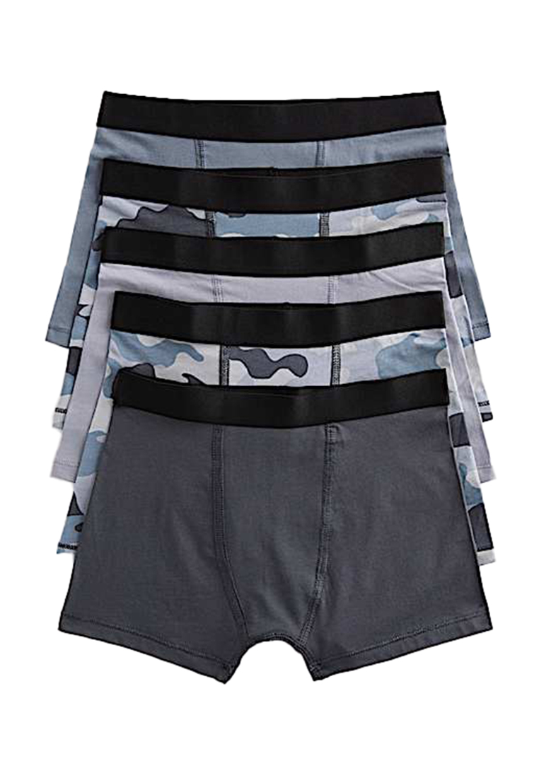 Marks & Spencer 5 Pack Cotton Rich Camo Trunks