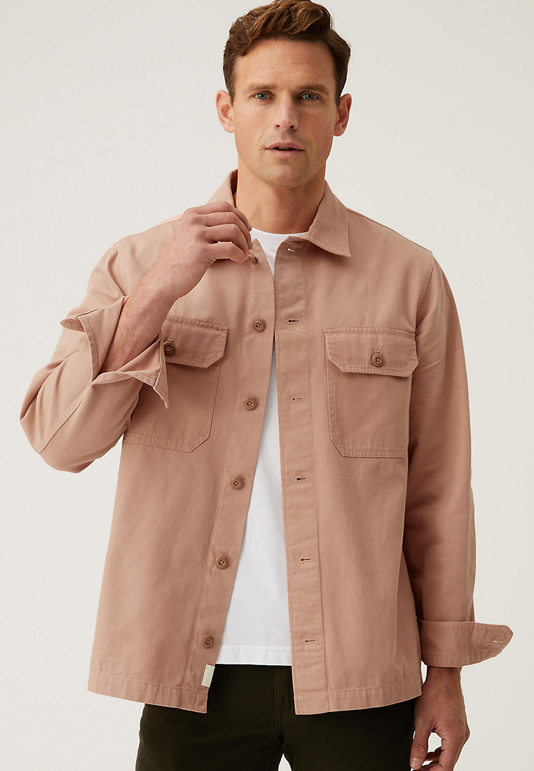 Marks & Spencer Pure Cotton Utility Overshirt