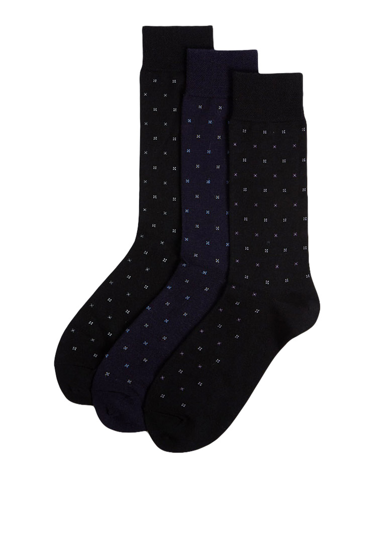 Marks & Spencer 3 Pack Merino Wool Rich Socks