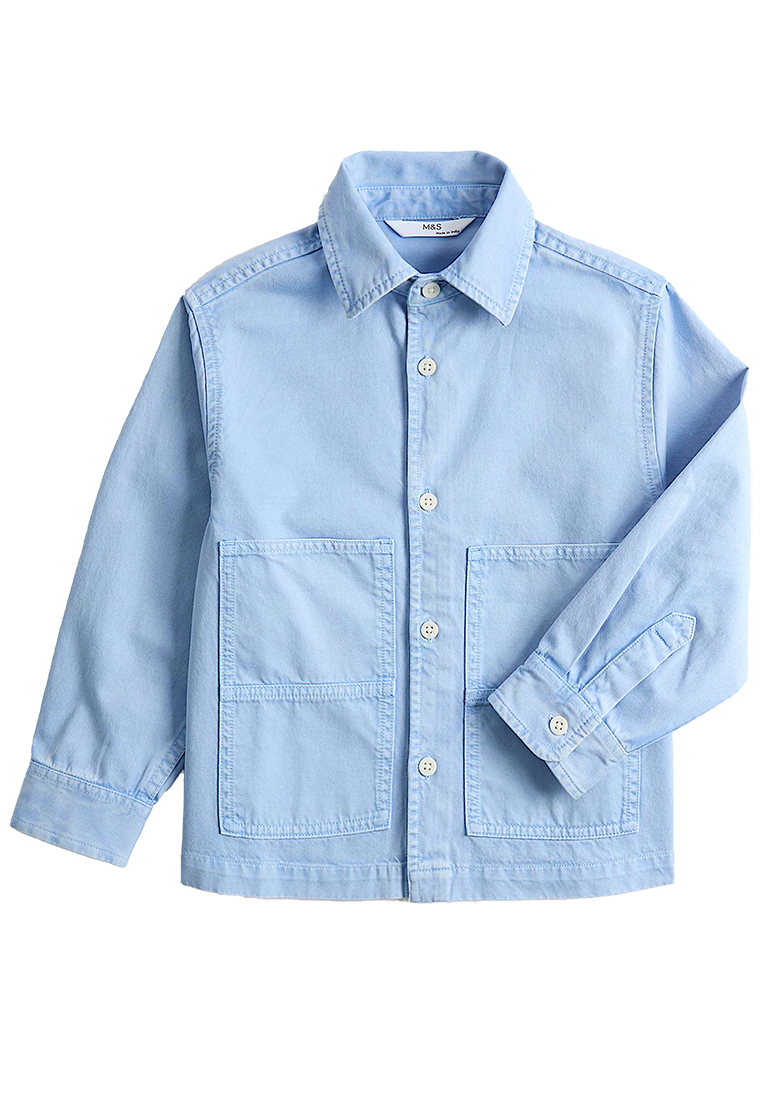 Marks & Spencer Pure Cotton Twill Overshirt