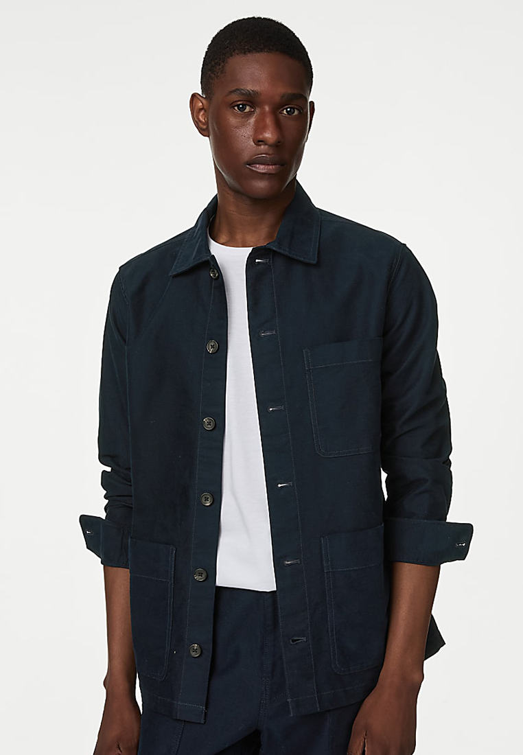 Marks & Spencer Cotton Rich Overshirt