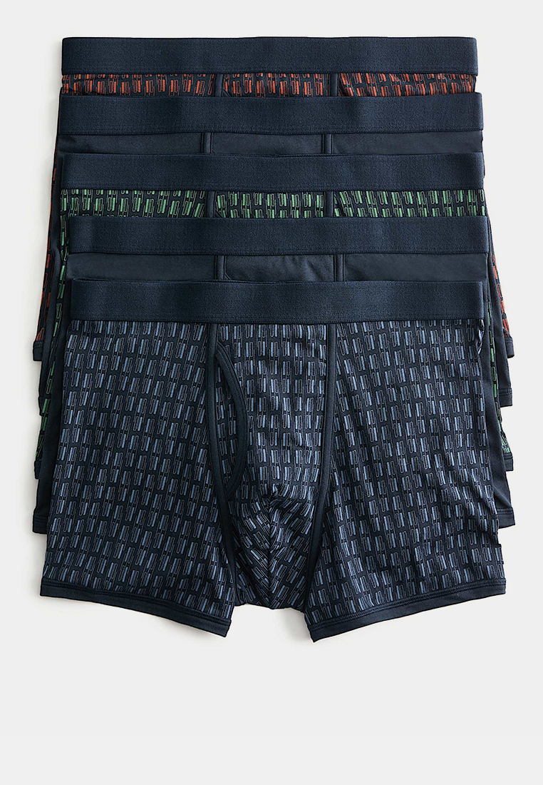 Marks & Spencer 5 Pack Cotton Stretch Cool & Fresh Trunks