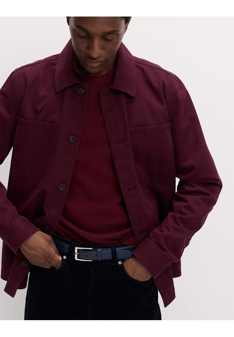 Marks & Spencer Pure Cotton Herringbone Overshirt​