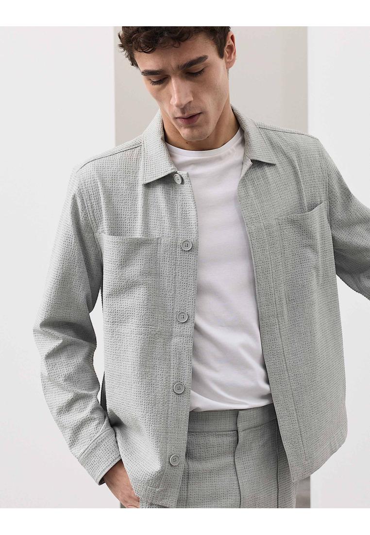 Marks & Spencer Seersucker Overshirt