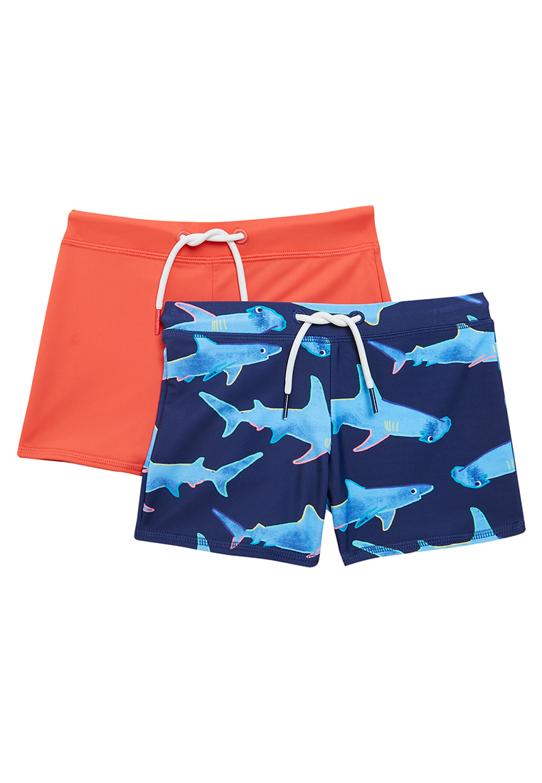 Marks & Spencer 2pk Shark Print Swim Trunks